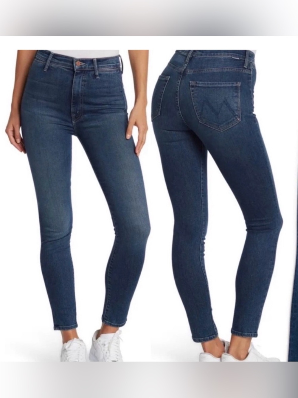Mother The Swooner Coin Pocket The Streets Are Talking Skinny Jeans Size 28